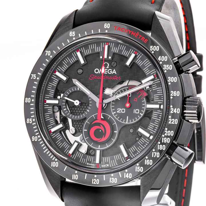  Omega Speedmaster Dark Side 'Alinghi' 44 Skelet – 311.92.44.30.01.002 – NEW – 2023 Full Set 