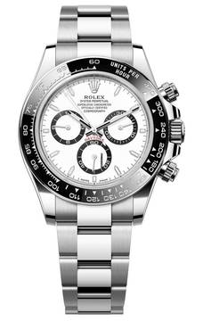  Rolex Daytona Cosmograph 40mm 126500 White Dial Unworn/New Condition Full Set 3-2025 