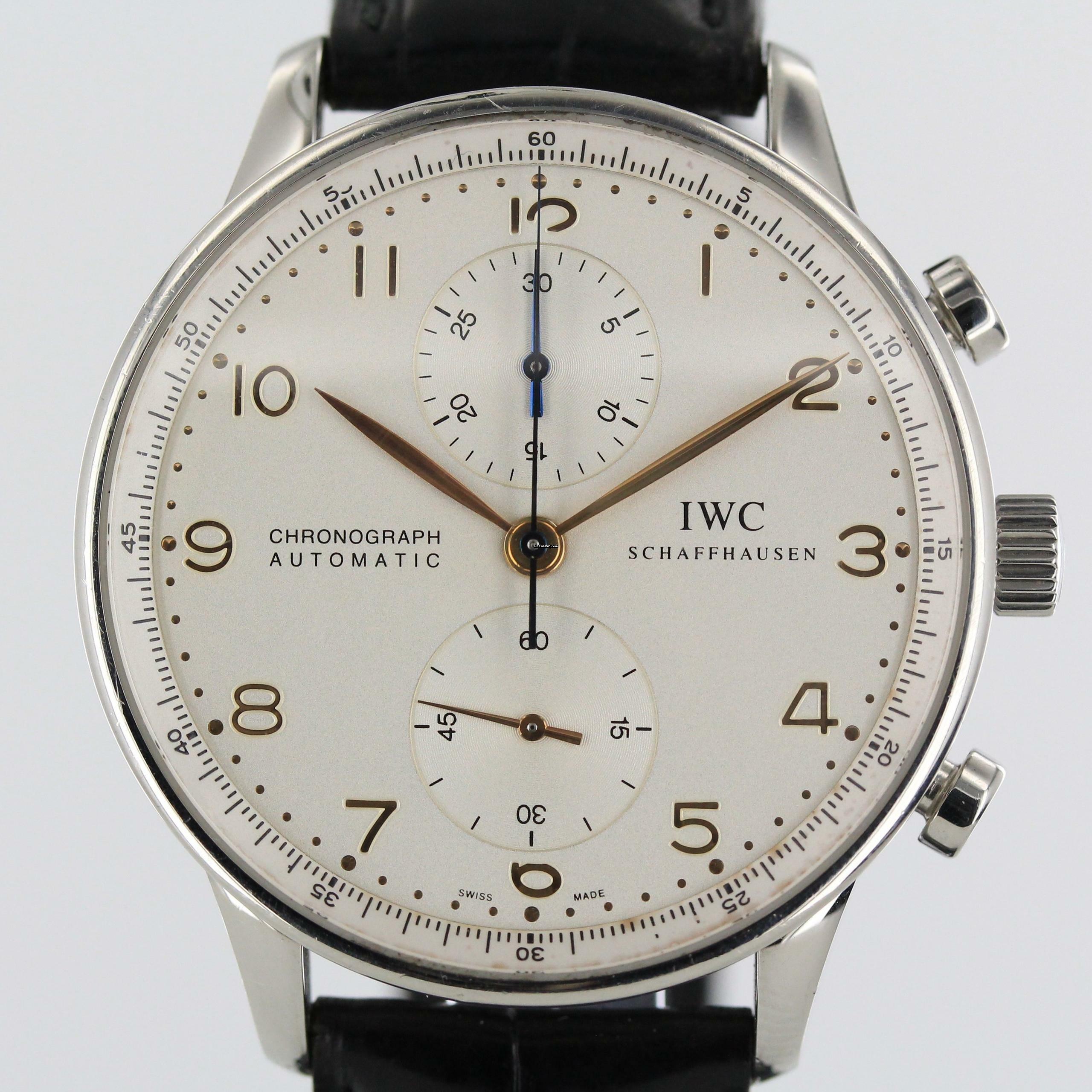  IWC Portugieser Chronograph Chronograph//Ref.IW371401//#657 