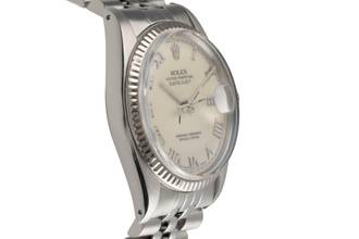 Thumbnail von Rolex Datejust 36 Stahl / Weissgold Automatik Herrenuhr Ref. 16014 Klassiker