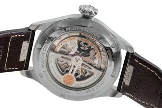 Thumbnail von IWC Große Fliegeruhr Big Pilot's Watch 43 Automatik Stahl Herrenuhr Ref IW329301 B&P