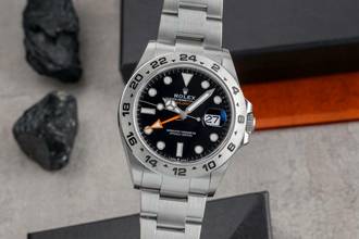 Thumbnail von Rolex Explorer II Automatik Edelstahl Herrenuhr Ref. 226570 Box & Papiere 2022