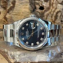 Thumbnail von Rolex Datejust 36 Blaues Diamantblatt - Ref. 126234 - ungetragenes Full Set 2025