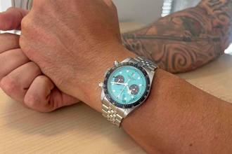 Thumbnail von Tudor Black Bay Chrono Flamingo Blue 2025 M79360N LC100 Fullset