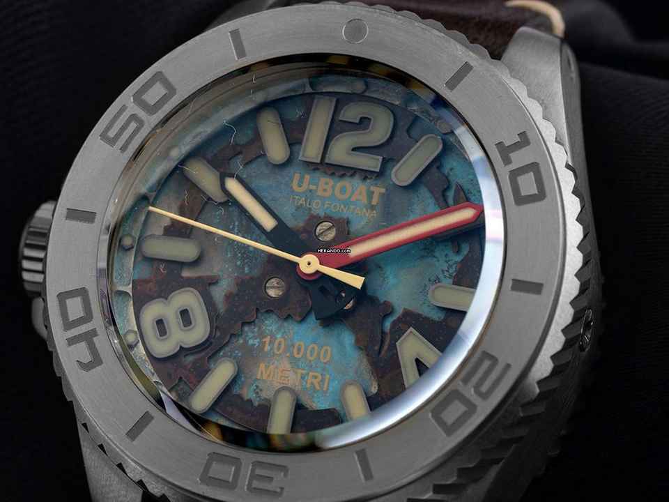  U-Boat Profundo 10000MT Ref.3600 Full Set Neu 