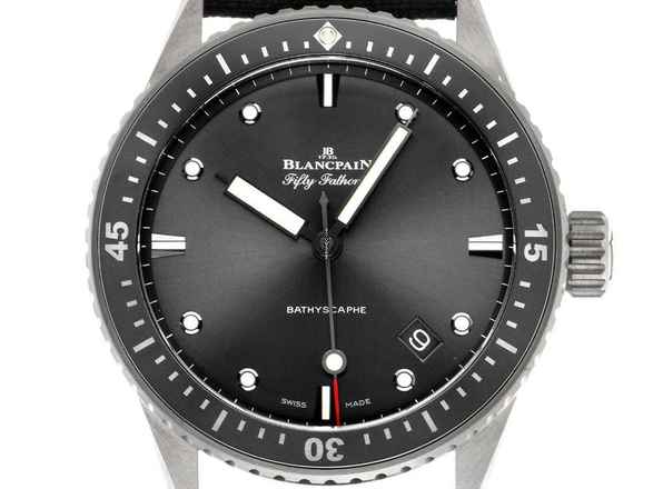  Blancpain Fifty Fathoms Bathyscaphe Ref.5000.1110.B52A 2024 Full Set Ungetragen 