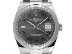 Thumbnail von Rolex Datejust 36 Wimbeldon Ref.126200 2022 Full Set wie Neu