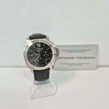  Panerai Luminor Chrono Daylight Chrono 44mm Automático 2 pulseiras 