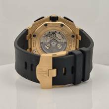 Thumbnail von Audemars Piguet Royal Oak Offshore Chronograph Chrono Ouro Rosé & Cerâmica 44mm Automático Completo