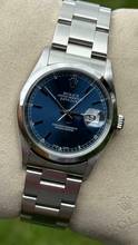 Thumbnail von Rolex Datejust 36 Top condition like new blue dial