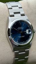 Thumbnail von Rolex Datejust 36 Top condition like new blue dial