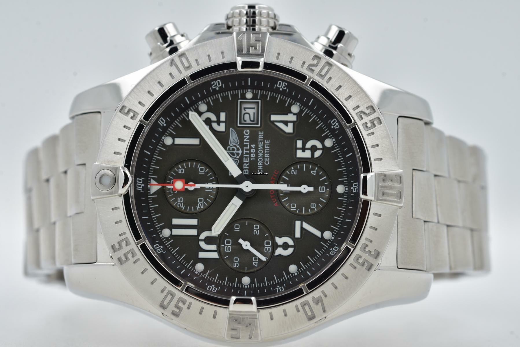  Breitling Avenger Skyland Chronograph A13380 - Breitling Service 07/2025  