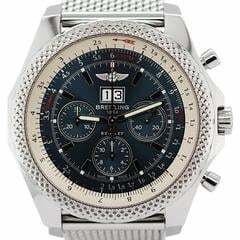  Breitling Bentley 6.75 Blue Dial Full-Set  