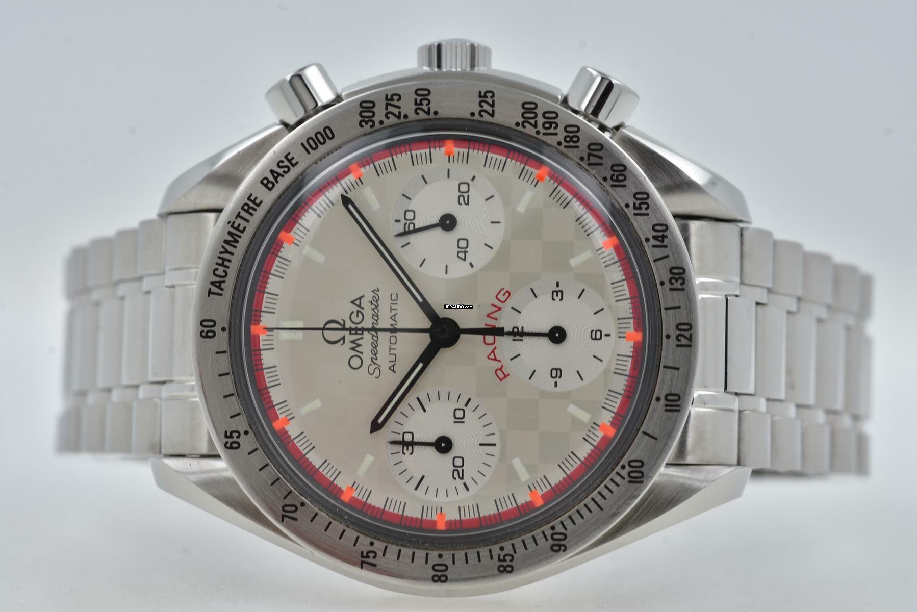 Omega Speedmaster Racing Michael Schumacher 3517.30 Limited Edition Racing Silver Dial