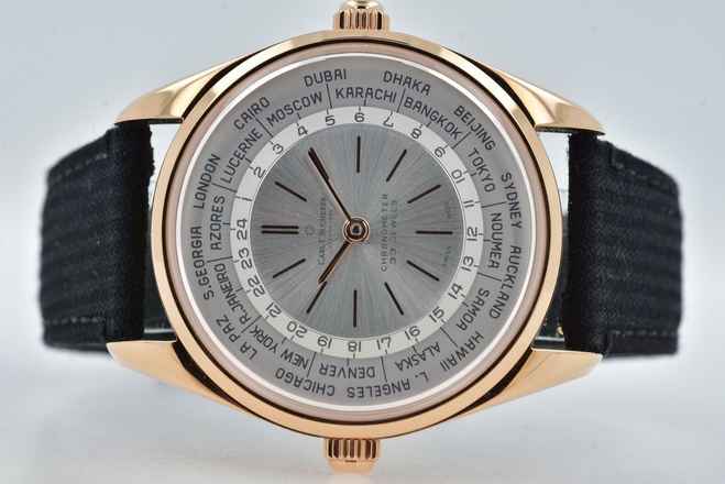  Carl F. Bucherer Heritage Worldtimer 18k Rose Gold Limited Edition 88pcs 00.10805.03.13.01  