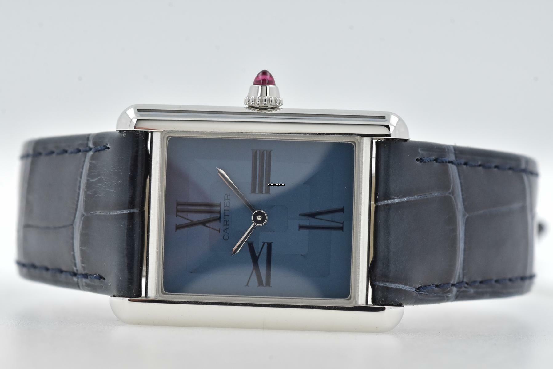  Cartier Tank Louis Cartier LC Louis Cartier 950 Platin Platinum Pt WGTA0121 Limited 