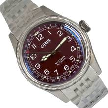 Thumbnail von Oris Big Crown Pointer Date burgundy dial Full Set NEW 2024’s