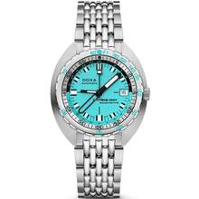 Thumbnail von Doxa Sub 250T GMT Aquamarine Stahl 40 42,9 mm ZB türkis mit Stahlarmband Ref. 855.10.241.10 Full Set