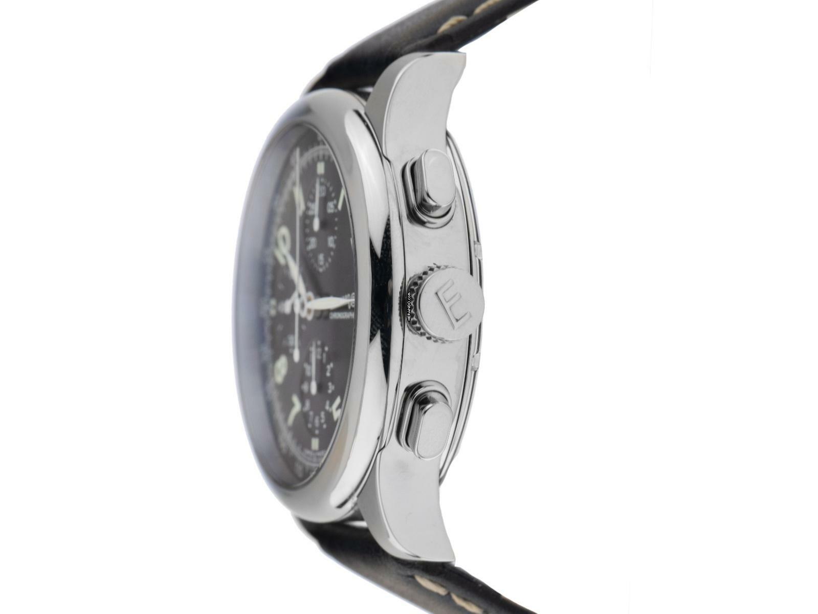 Thumbnail von Eberhard & Co. Traversetolo Chronograph Ref.31051 2021 Full Set wie Neu Vintage