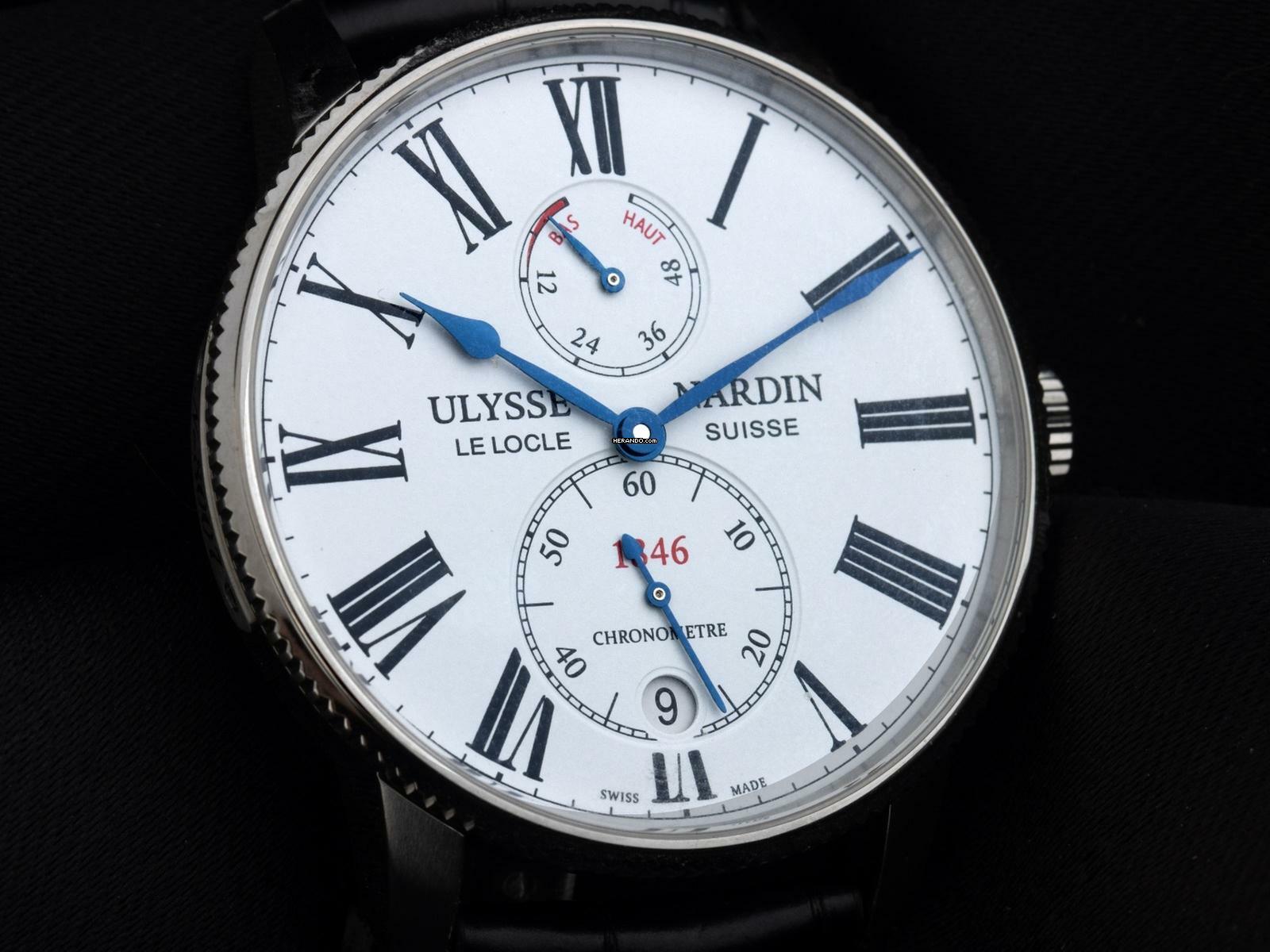 Thumbnail von Ulysse Nardin Marine Torpilleur Ref.1183-310/40 2025 Full Set Ungetragen