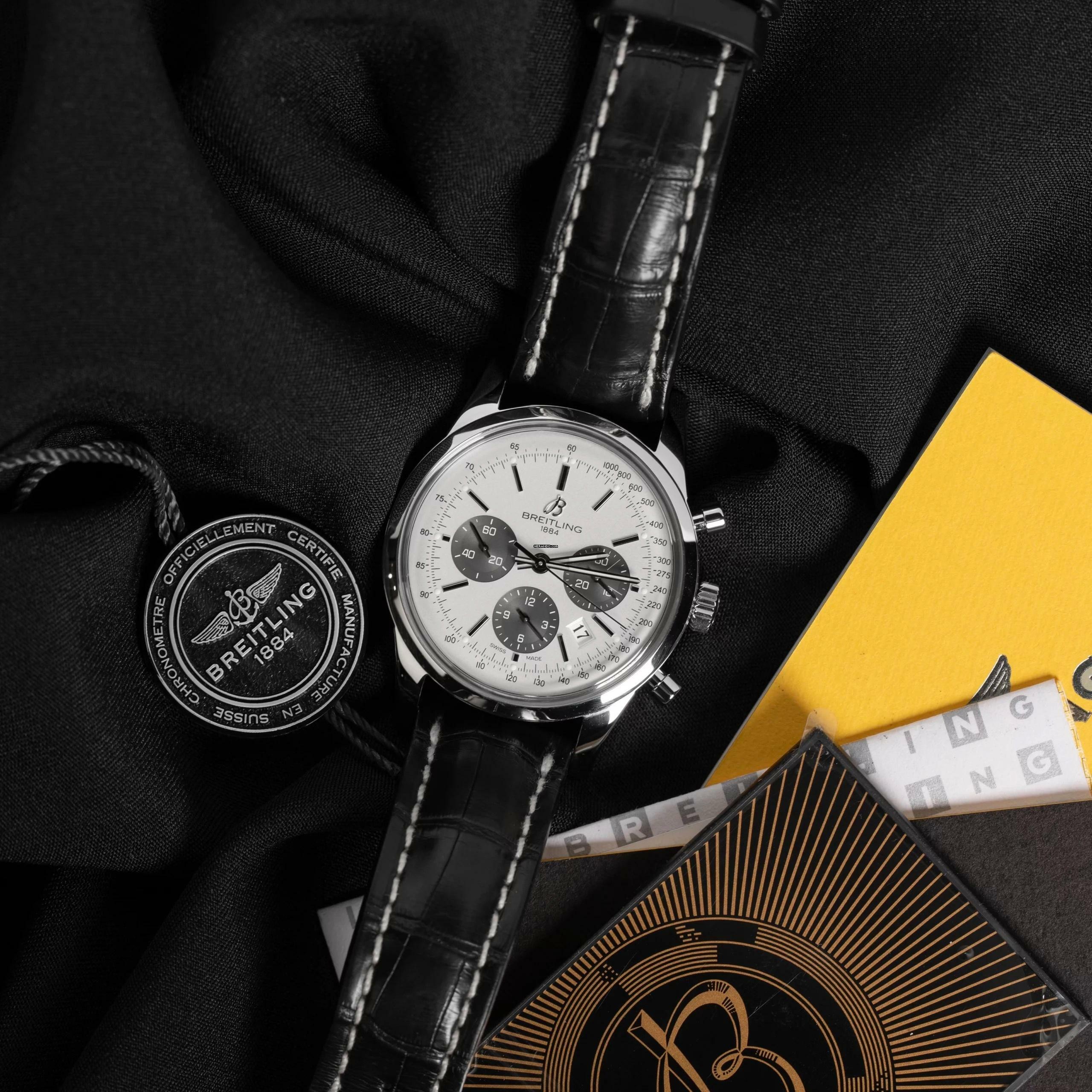 Breitling Transocean Chronograph Open Caseback