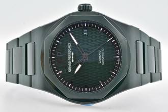 Thumbnail von Girard Perregaux Laureato Aston Martin Limited 81005-32-3080-1CX Green Ceramic