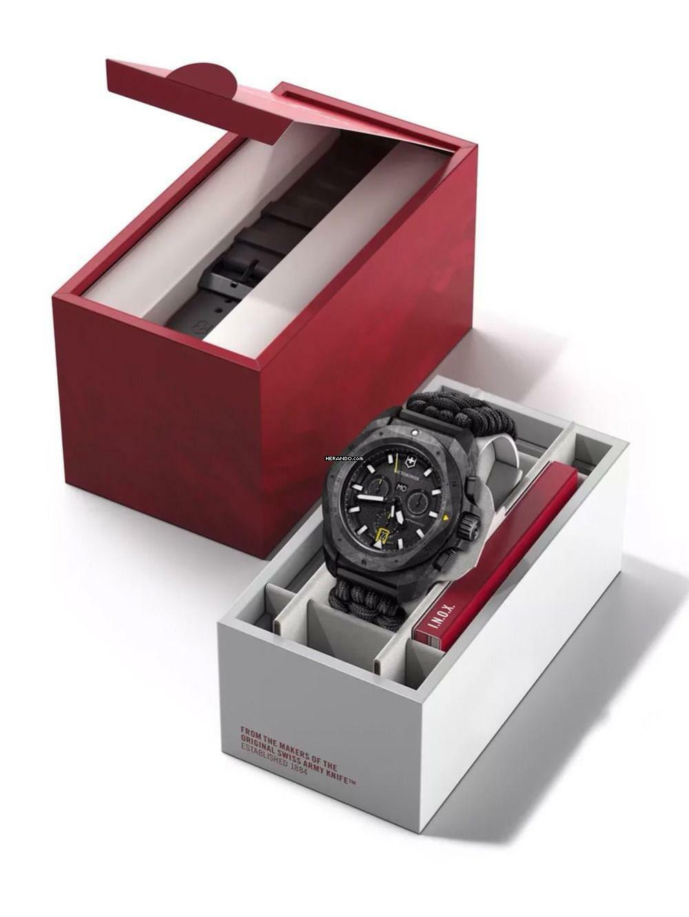 Thumbnail von Victorinox Swiss Army 241989.1 Herrenuhr I.N.O.X Carbon Chronograph 43mm 20ATM