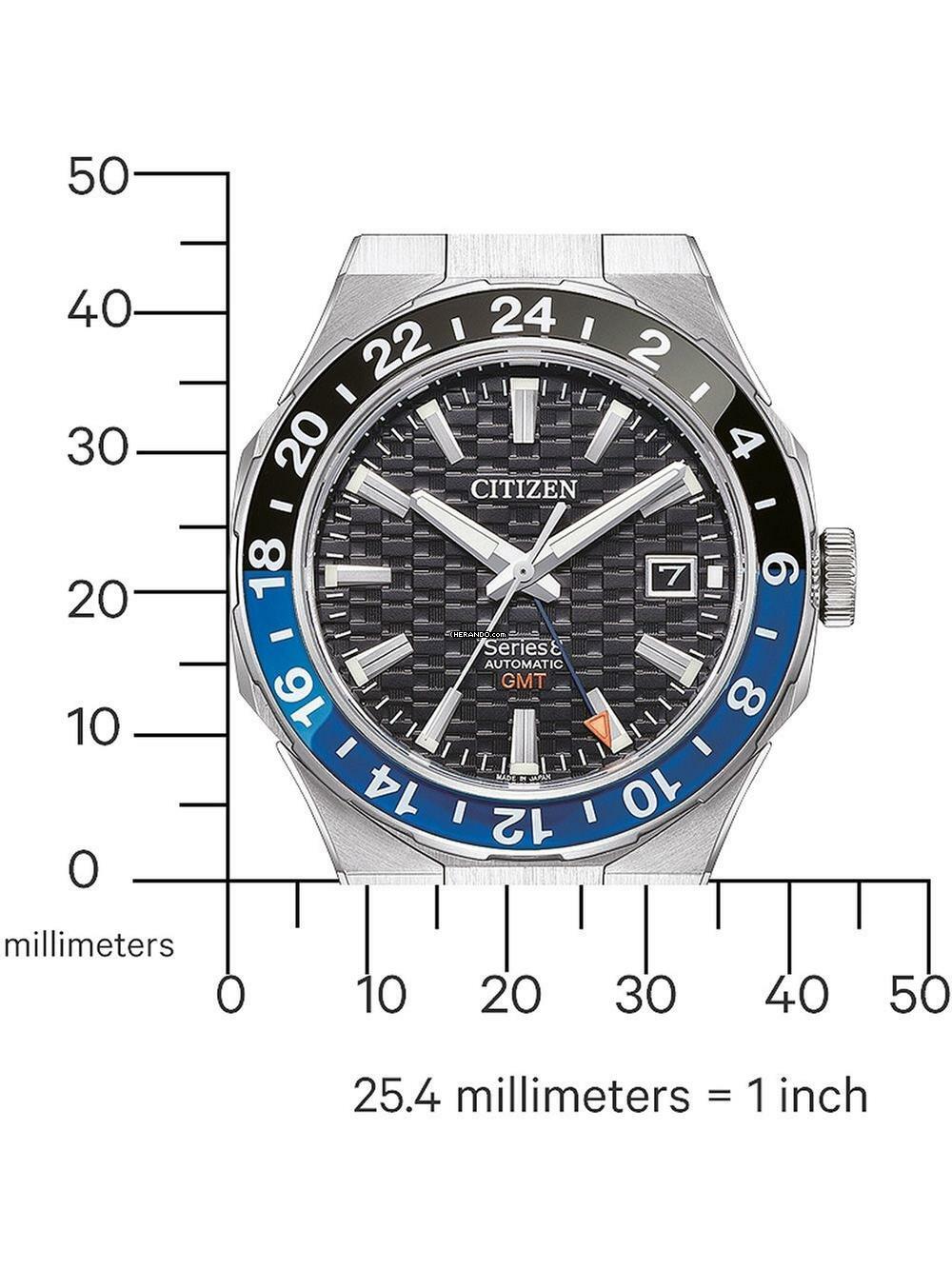 Thumbnail von Citizen NB6031-56E Series 8 Automatik GMT Herrenuhr 41mm 10ATM