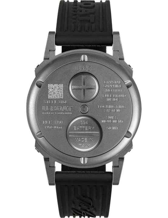  U-Boat 3350 Herrenuhr U-65 44mm SS Green 5ATM 