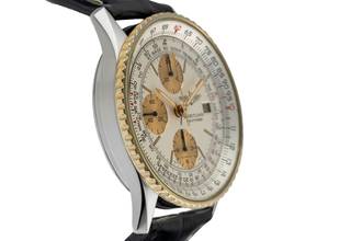 Thumbnail von Breitling Old Navitimer Chronograph Stahl / Gold Automatik Herrenuhr Ref. 81610