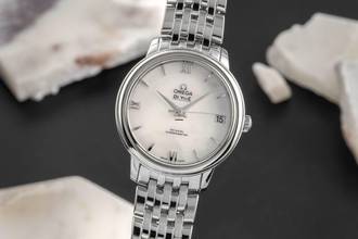 Thumbnail von Omega De Ville Prestige Stahl Automatik MOP Dial Damenuhr Ref. 424.10.33.20.05.001