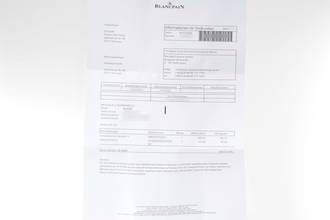 Thumbnail von Blancpain Villeret Stahl / Gold Automatik Ref. 1195-1318 Service 07/2025