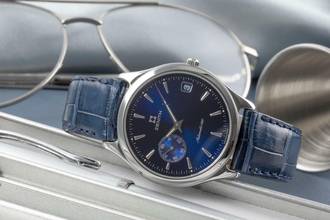 Thumbnail von Zenith Elite Small Second Automatik Stahl Ref. 90/01.0040.680 Box & Papiere 2001