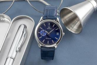 Thumbnail von Zenith Elite Small Second Automatik Stahl Ref. 90/01.0040.680 Box & Papiere 2001