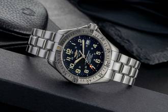 Thumbnail von Breitling Superocean Stahl Automatik Herrenuhr Ref. A17045 Box & Papiere 1998