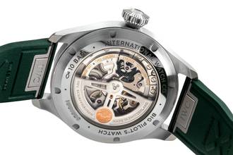 Thumbnail von IWC Große Fliegeruhr Big Pilot British Racing Green Stahl Automatik Herren Ref. IW329306 B&P 2022