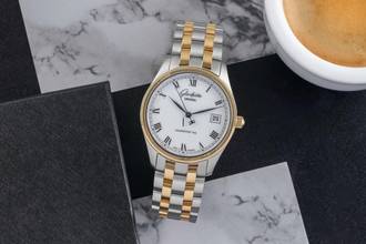 Thumbnail von Glashütte Original Senator Automatik Stahl / Gold Automatik Ref. 10-33-05-18-04 B&P 1997