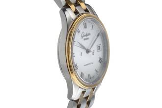 Thumbnail von Glashütte Original Senator Automatik Stahl / Gold Automatik Ref. 10-33-05-18-04 B&P 1997