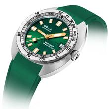 Thumbnail von Doxa Sub 200T Sea Emerald Sunray Green Sub 39 * 41,5 Kautschukbd. Full Set Ref. 804.10.131S.26