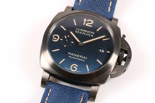  Panerai Luminor Marina Bucherer Edition (limitiert auf 188 Stk.) ref. PAM01021 im Full Set 