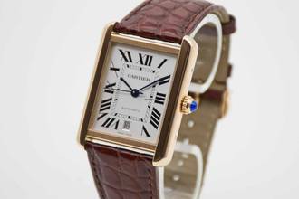 Thumbnail von Cartier Tank Solo XL 5200026 Roségold mit Box & Papieren