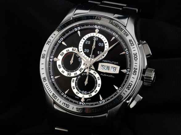  Hamilton Jazzmaster Auto Chrono Ref.H32811531 2018 Full Set wie Neu Vintage  