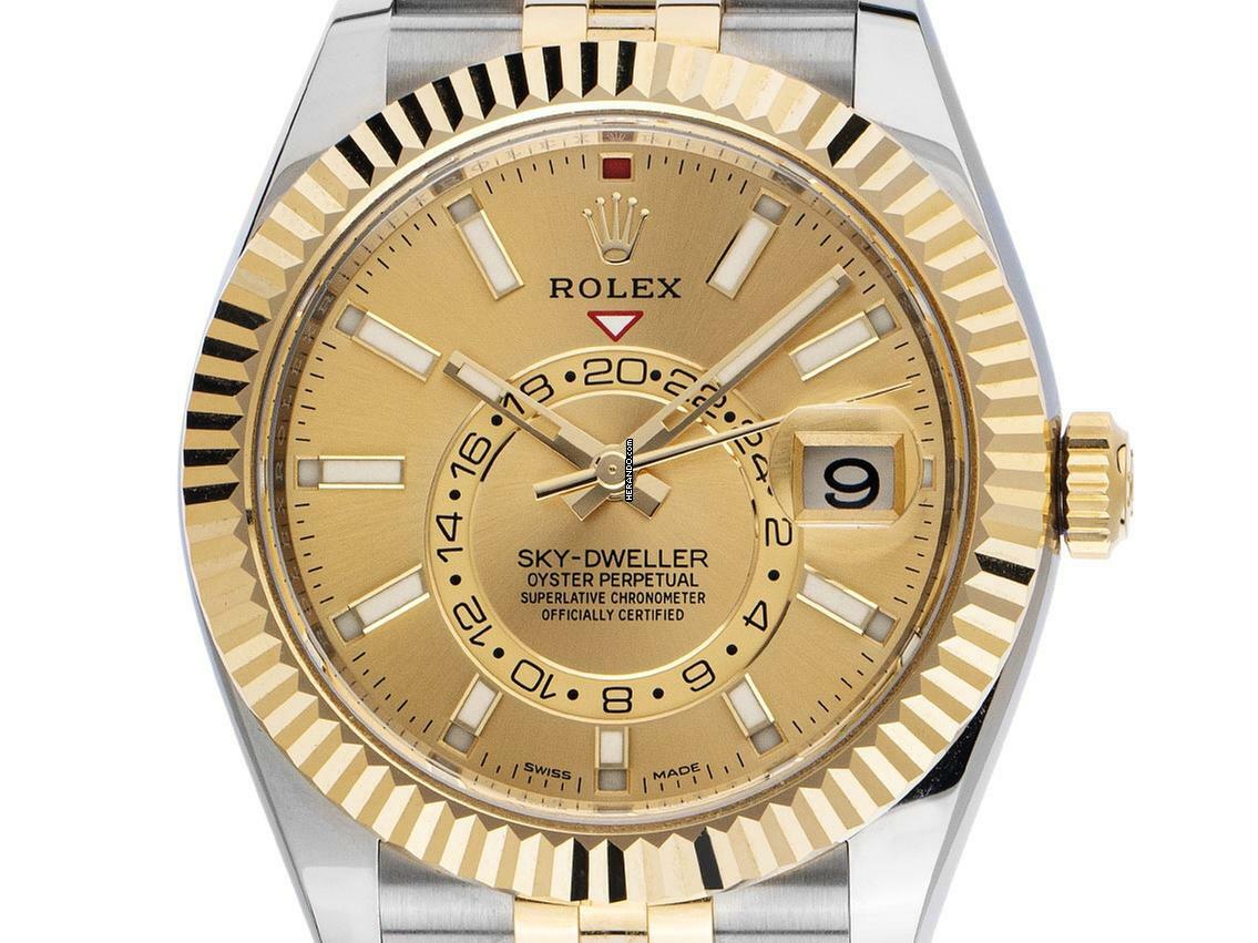  Rolex Sky-Dweller Ref.326933 2022 Full Set wie Neu Vintage  