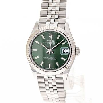  Rolex Datejust 31 Mint Green Jubilee – Whitegold Bezel – 278274 – NEW – Lc100 – 2022 Full Set 
