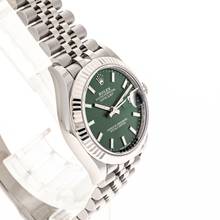 Thumbnail von Rolex Datejust 31 Mint Green Jubilee – Whitegold Bezel – 278274 – NEW – Lc100 – 2022 Full Set
