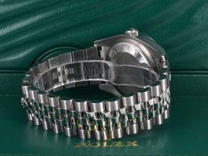 Thumbnail von Rolex Datejust Turquoise Dial With After Diamonds Bezel - Full Set 36mm