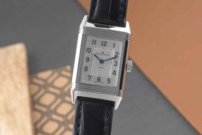  Jaeger-LeCoultre Reverso Lady Stahl Quarz Damenuhr Q2618540 221.8.47 B&P 2020 