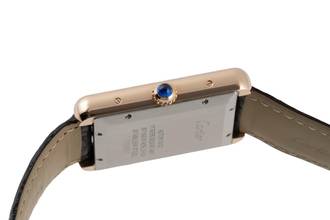 Thumbnail von Cartier Tank Solo Stahl / Gold Datum Automatik Herrenuhr Ref. W5200026 Papiere 2023