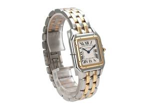 Thumbnail von Cartier Panthère de Cartier mittleres Modell Edelstahl / Gelbgold Ref. W2PN0014