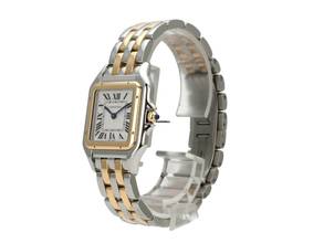 Thumbnail von Cartier Panthère de Cartier mittleres Modell Edelstahl / Gelbgold Ref. W2PN0014